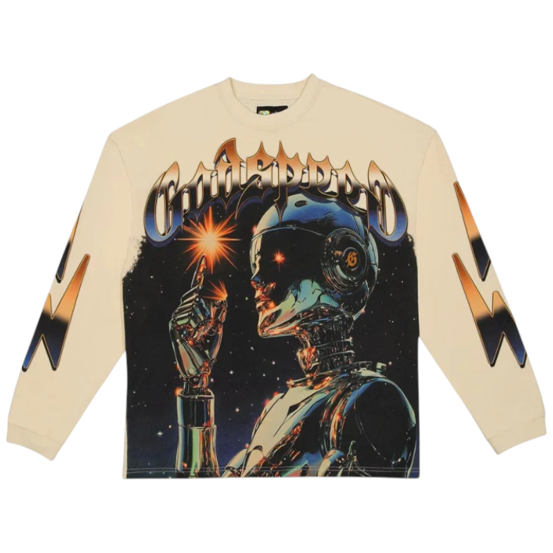 Godspeed "Sputnik Moment" Bone Cream L/S