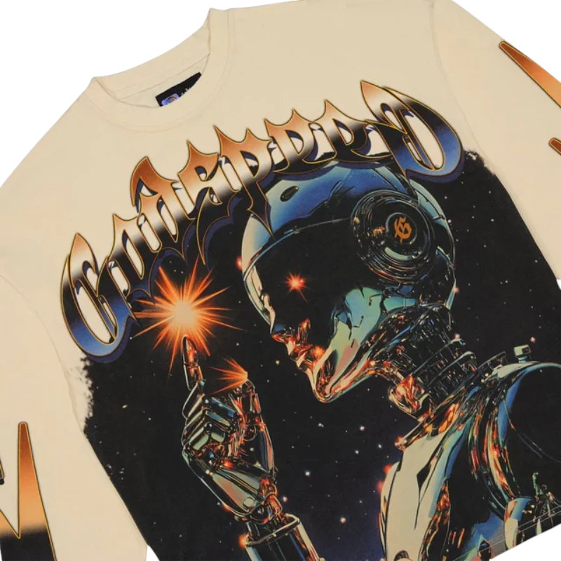 Godspeed "Sputnik Moment" Bone Cream L/S