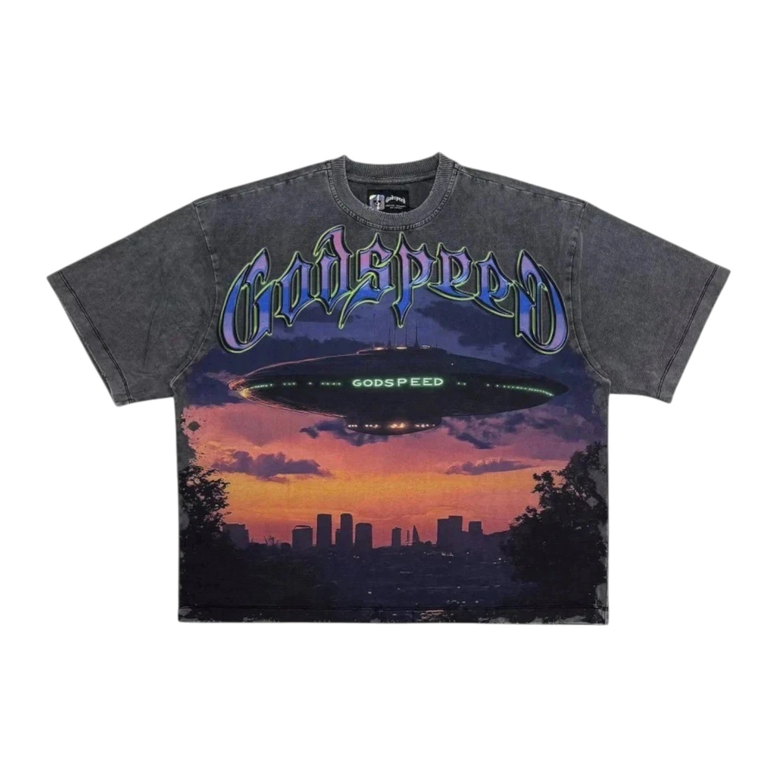 Godspeed 'U.A.P.' Grey Tee