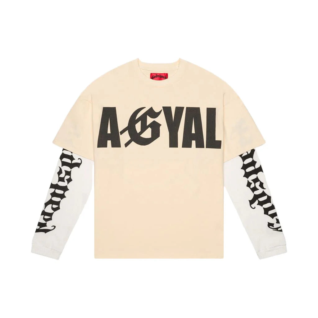 Godspeed "AGYAL" Layered Bone Tee