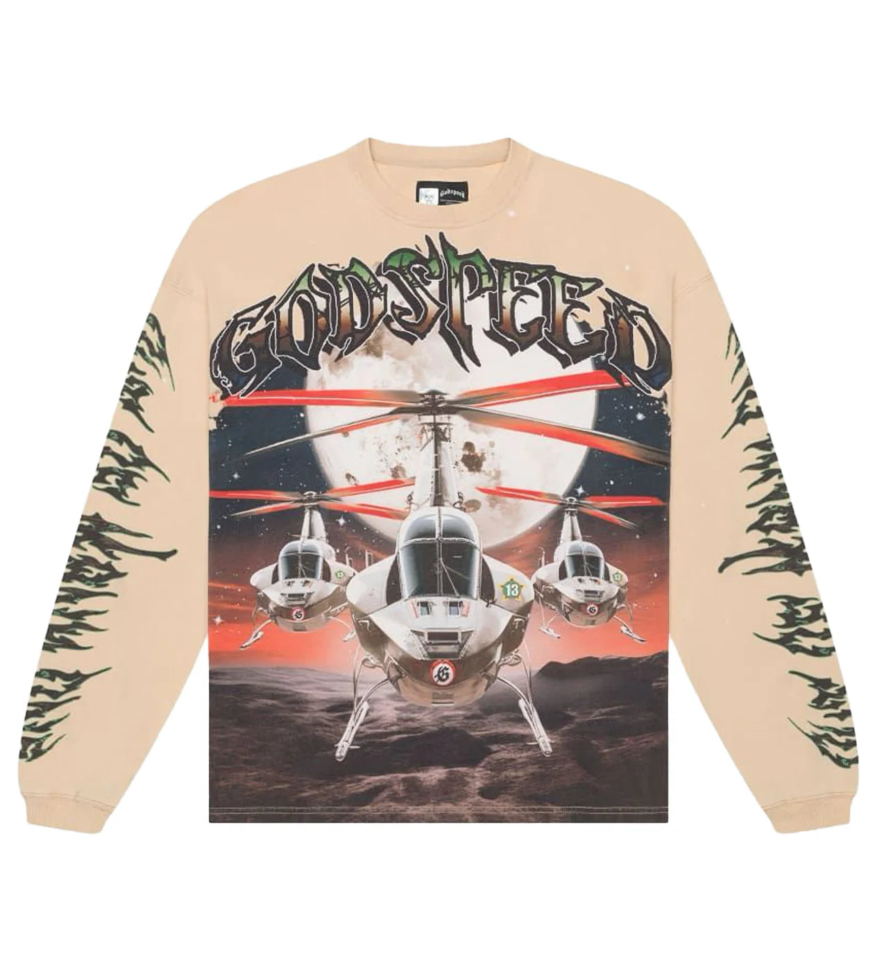 Godspeed 'Air Strike' Thermal LS Bone Tee