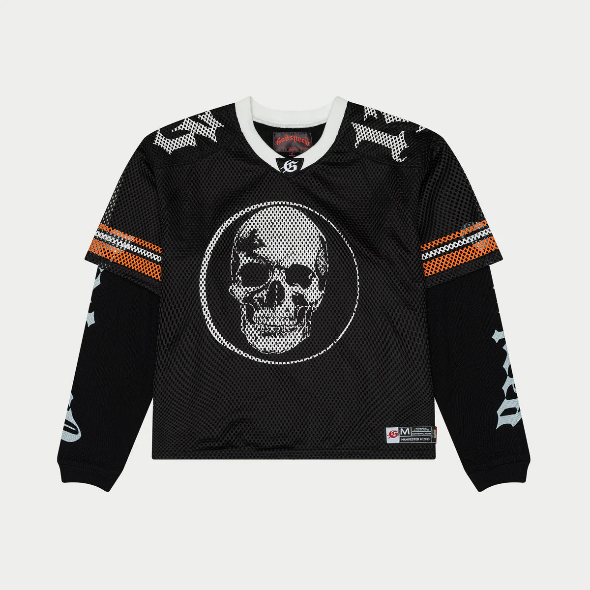 Godspeed 'Boom' TD Layered Black & Orange Jersey