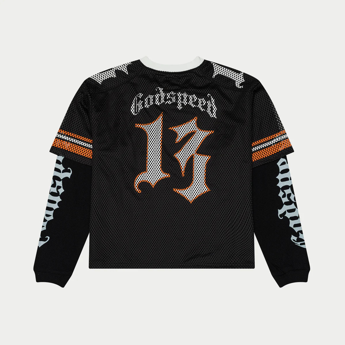 Godspeed 'Boom' TD Layered Black & Orange Jersey