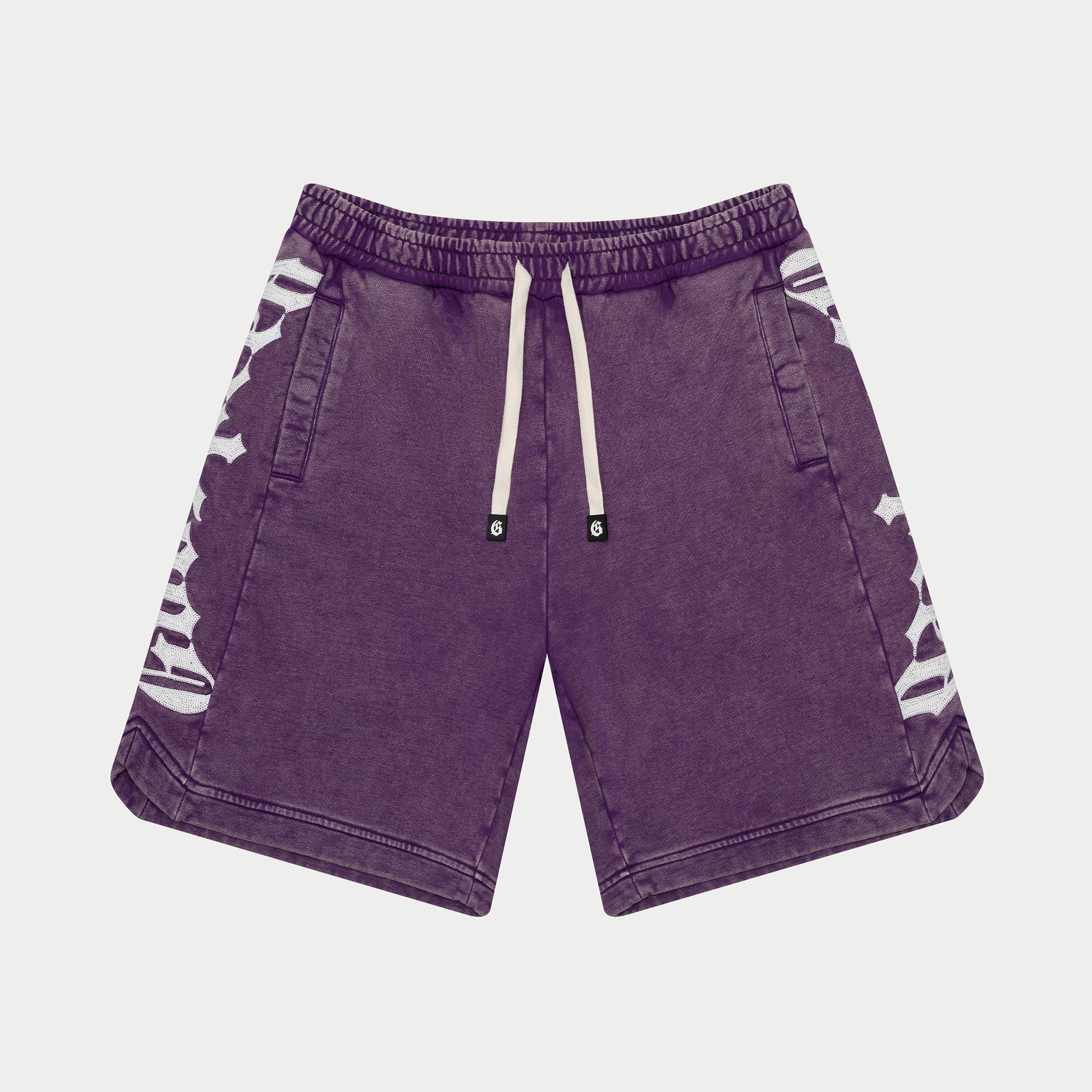 Godspeed 'Courtside' Grape Wash Shorts