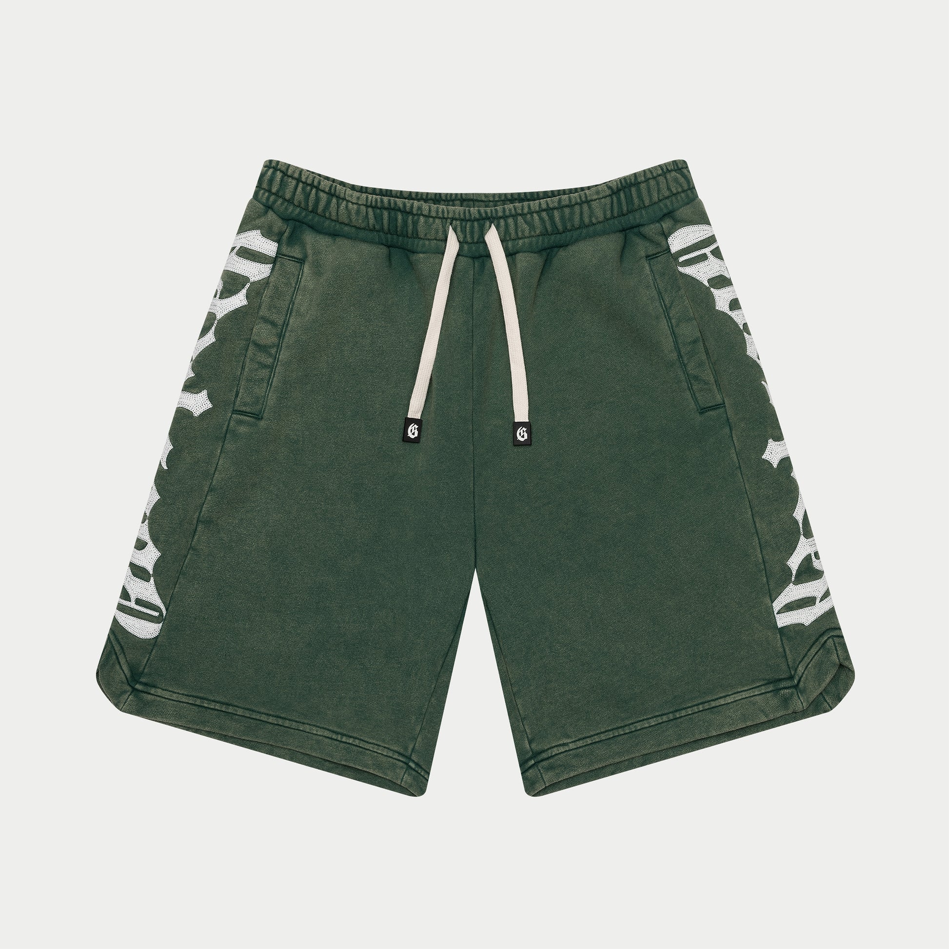 Godspeed 'Courtside' Green Wash Shorts