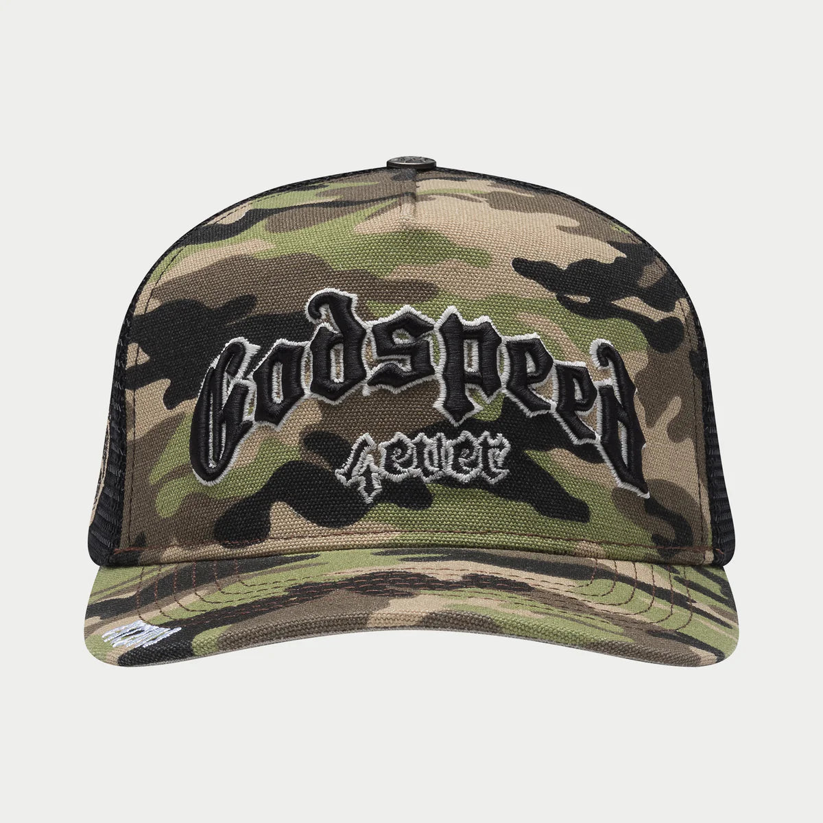 Godspeed 'Forever BOOM' Camo Trucker Hat