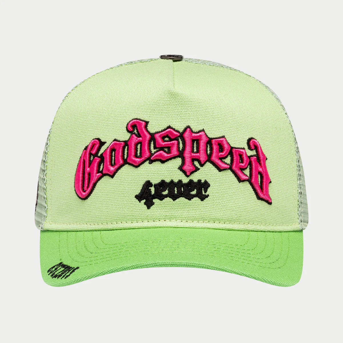 Godspeed 'Forever BOOM' Lime & Pink Trucker Hat