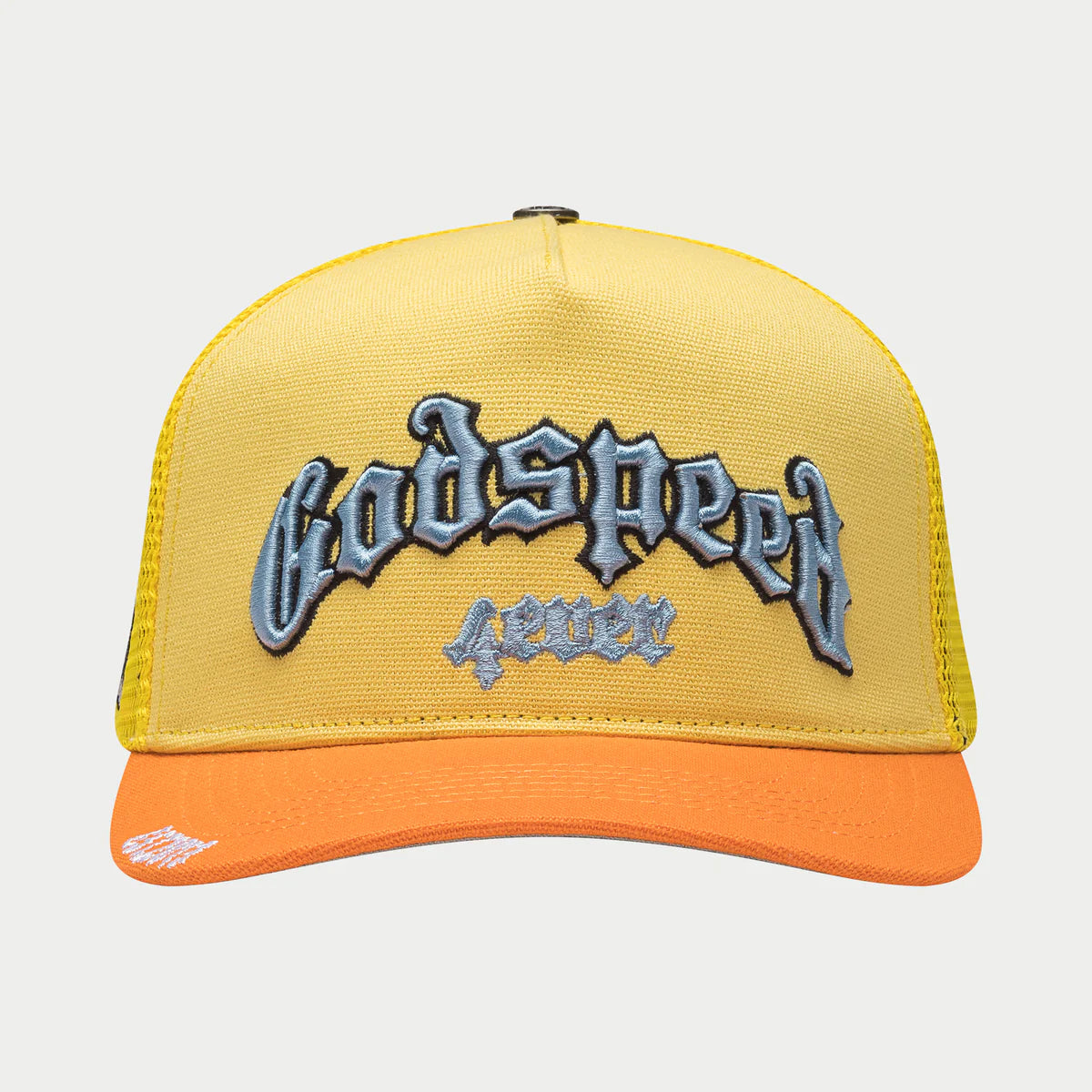 Godspeed 'Forever BOOM' Yellow & Orange Trucker Hat