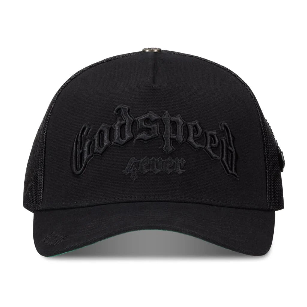 Godspeed 'Forever' VANTA Black Trucker Hat