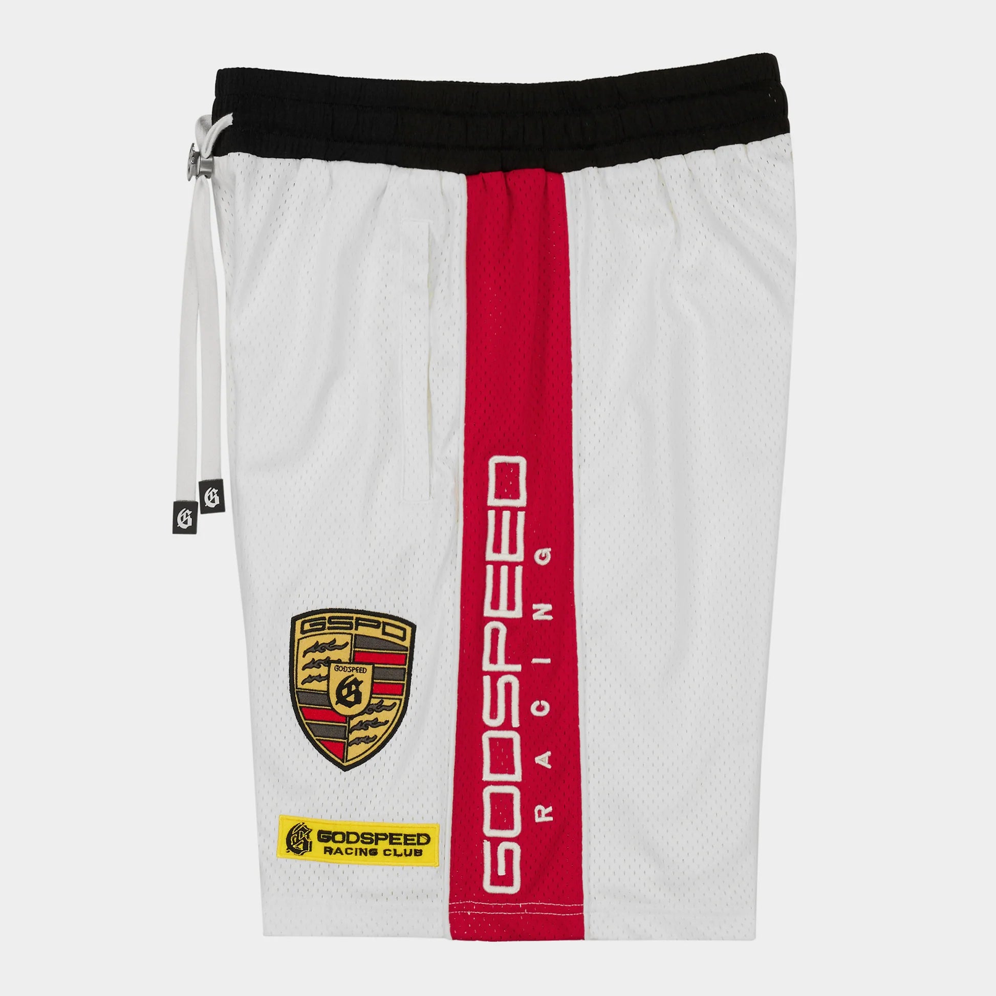 Godspeed 'GRC M.O.' White & Red Shorts