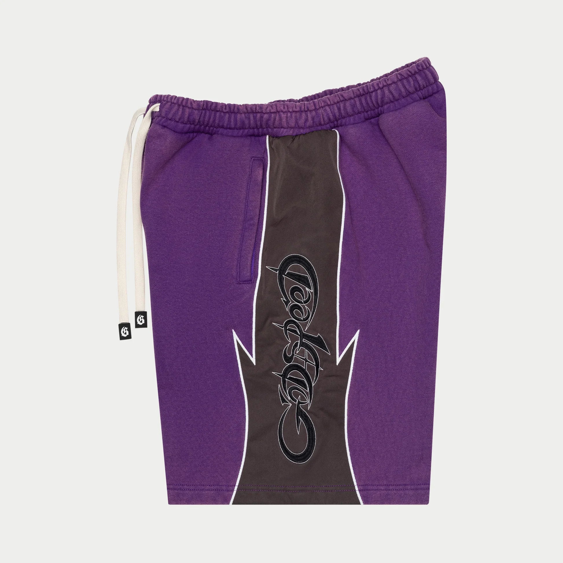 Godspeed 'Halftime' Purple & Graphite Shorts
