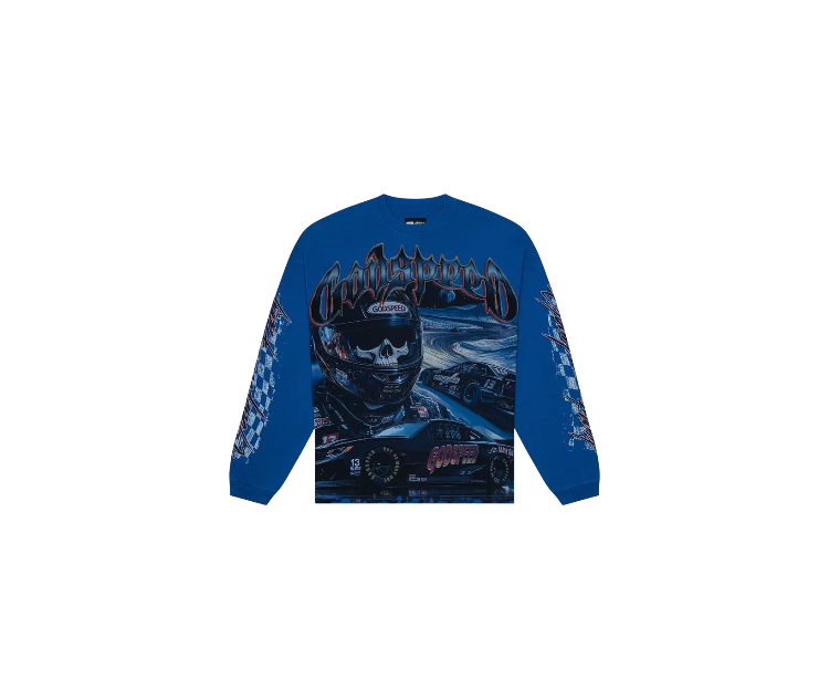 Godspeed 'Le Dernier' Royal Blue LS Tee