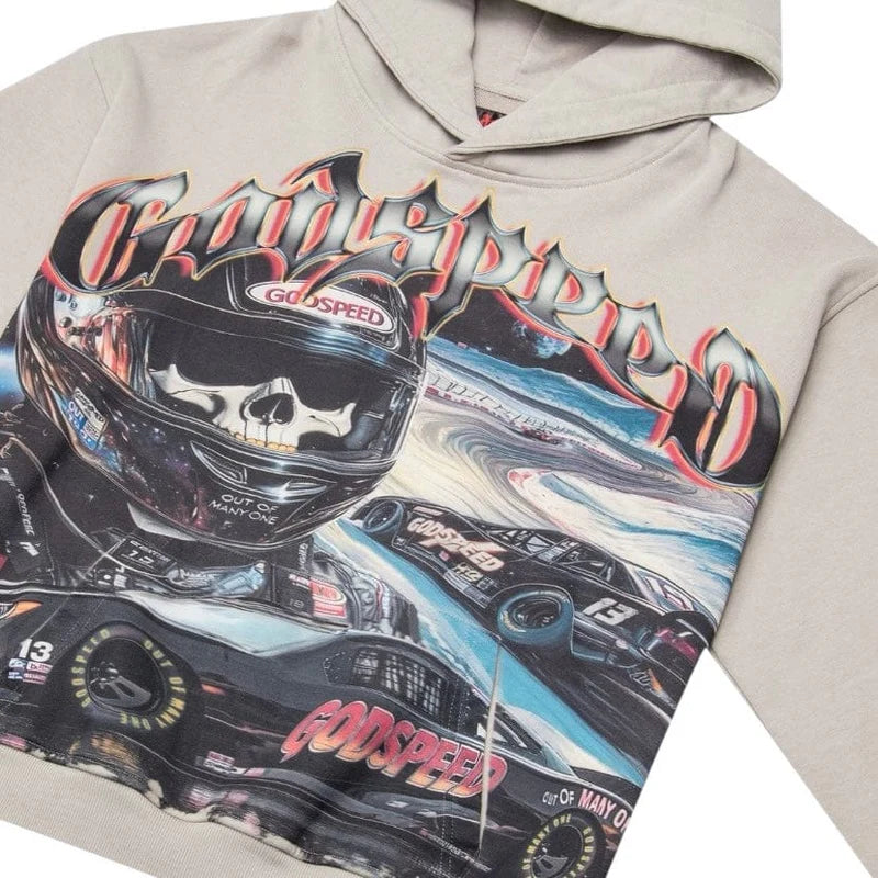 Godspeed 'Le Dernier' Stone Grey Hoodie