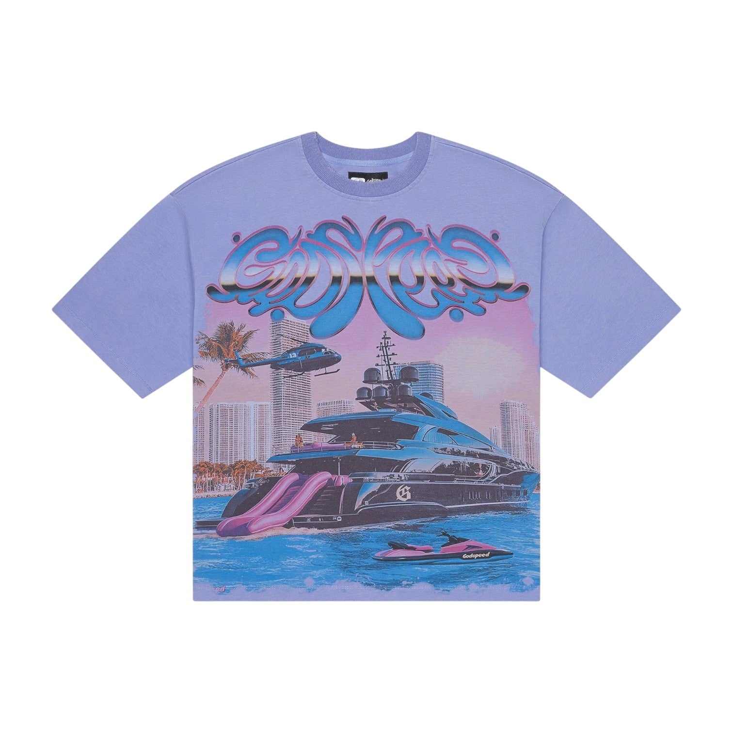 Godspeed 'Memento Vivere' Light Purple Tee
