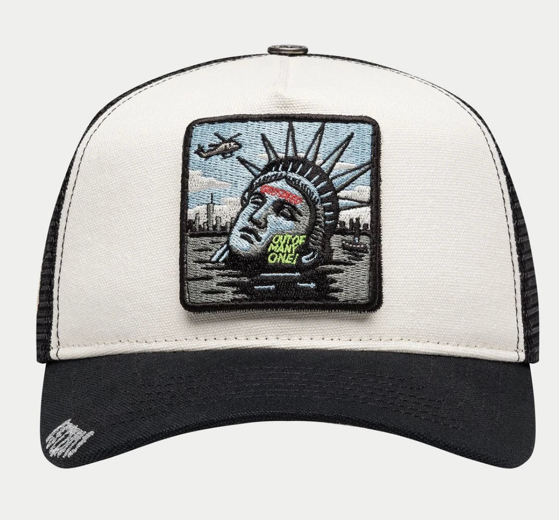 Godspeed 'Mood II' Black & White Trucker Hat