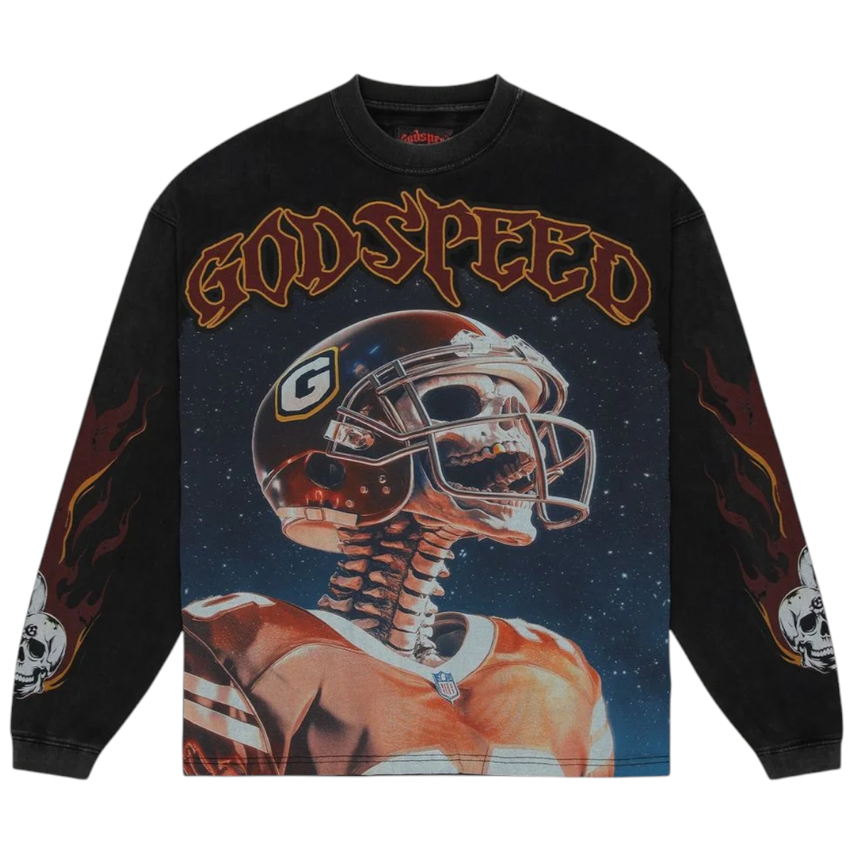 Godspeed 'Morale' Black Wash L/S