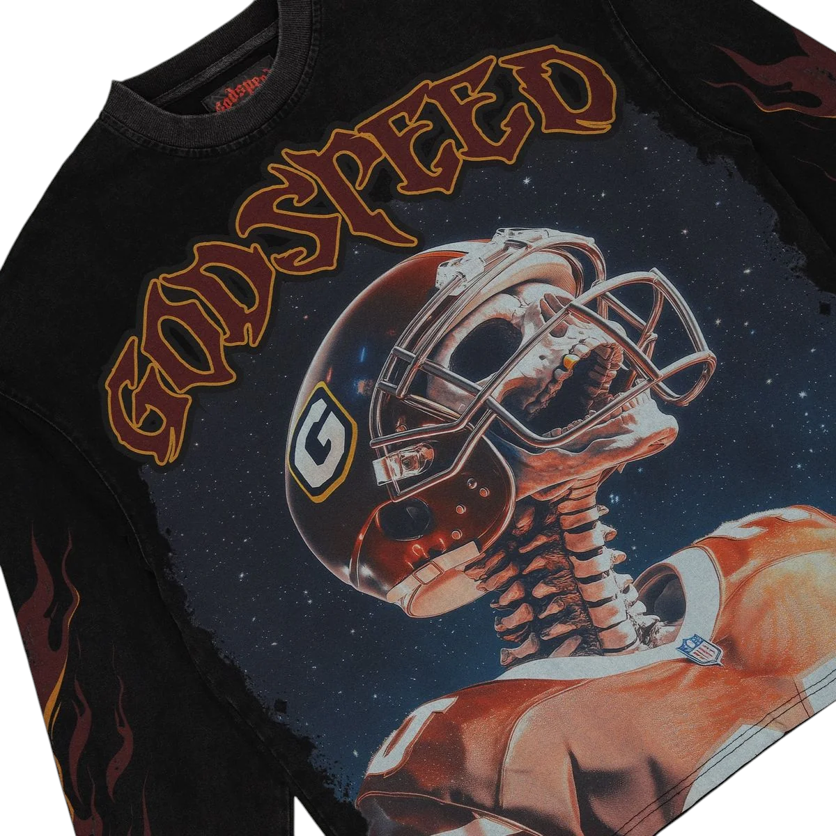 Godspeed 'Morale' Black Wash L/S