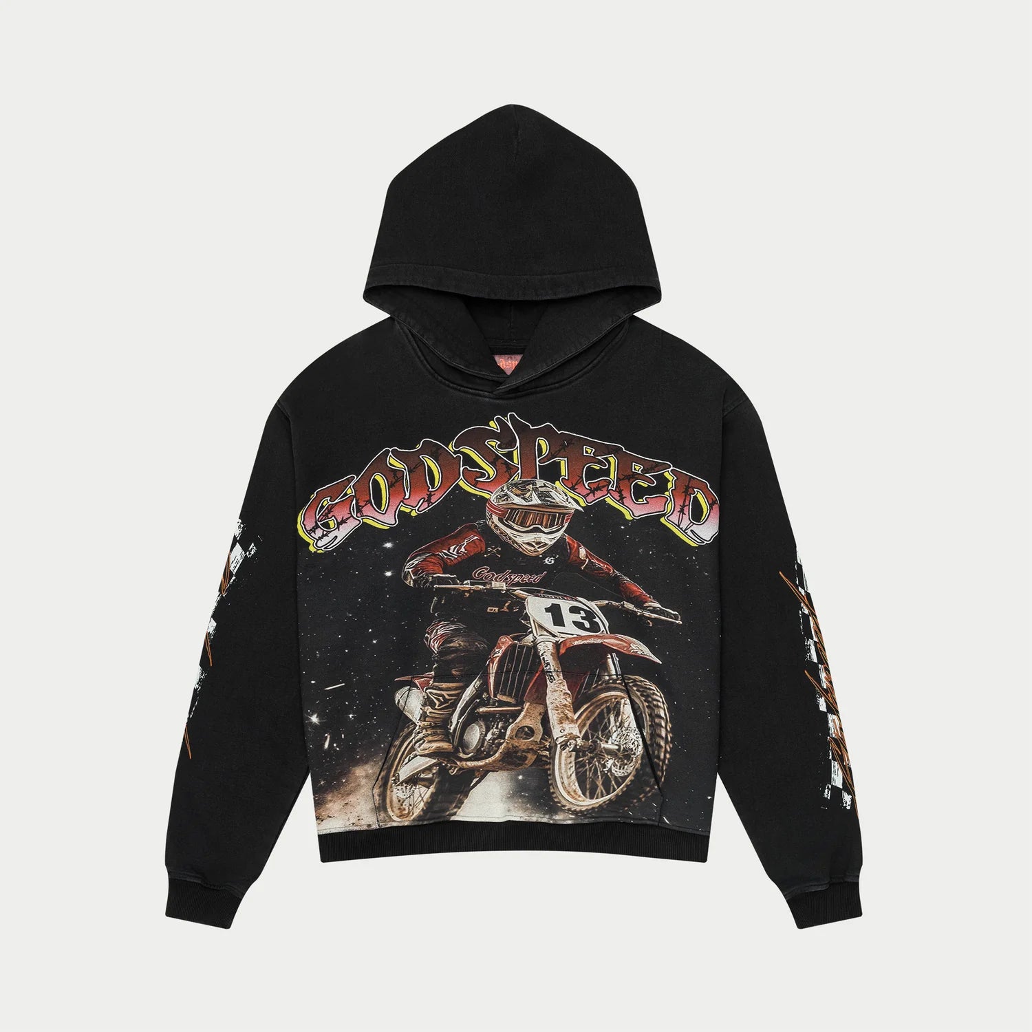 Godspeed 'Motorcross' Black Hoodie