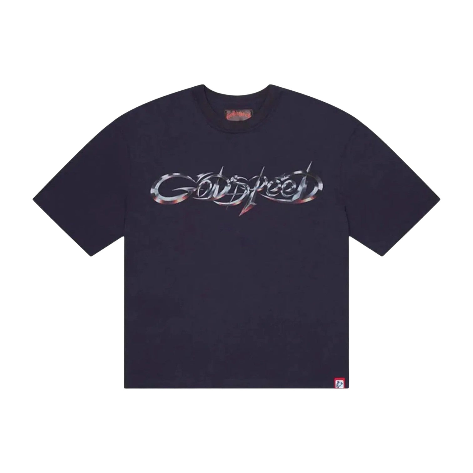 Godspeed 'New Age Logo' Navy Tee