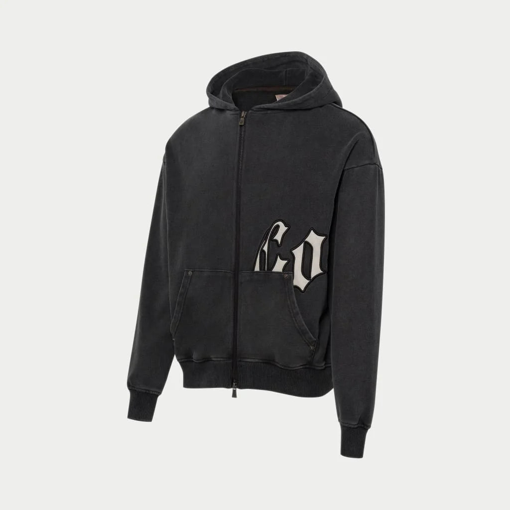 Godspeed 'OG Logo' Black Wash Hoodie