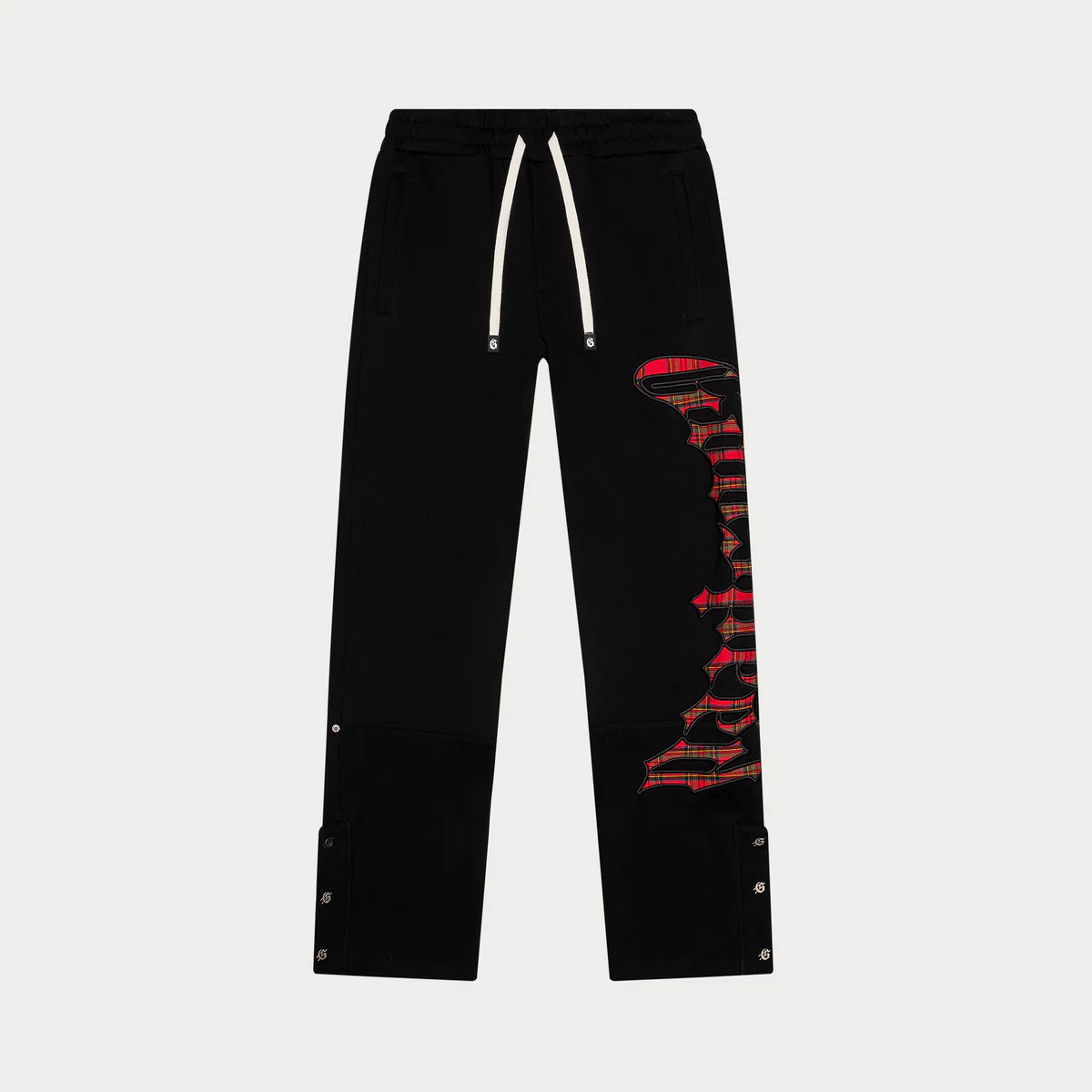 Godspeed 'OG Logo' Black & Red Plaid Sweats