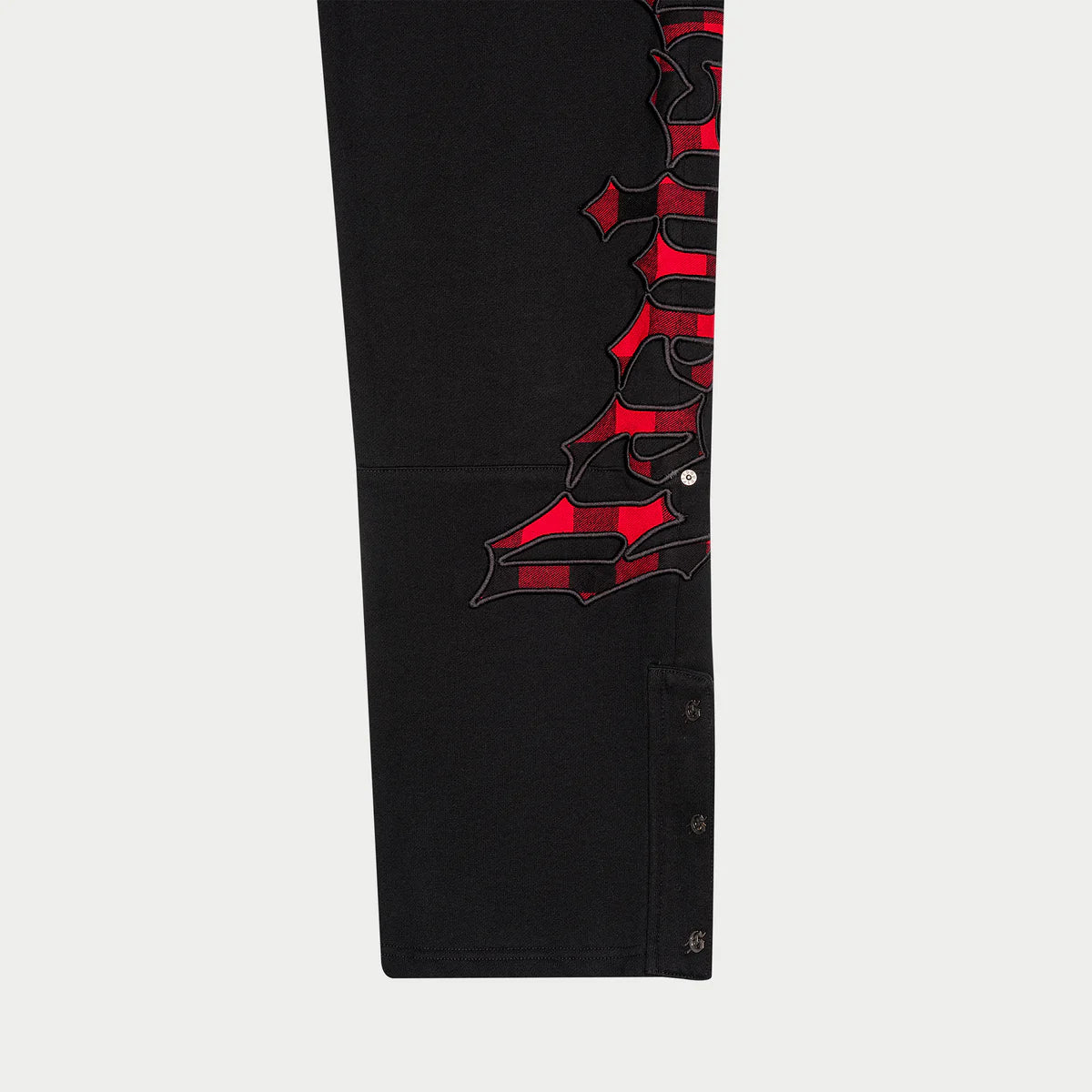Godspeed 'OG Logo' Black & Red Plaid Sweats