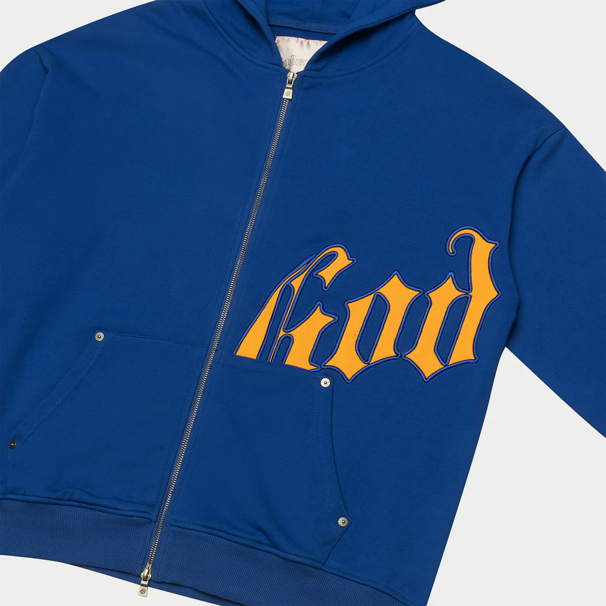 Godspeed 'OG Logo' Blue & Yellow Hoodie