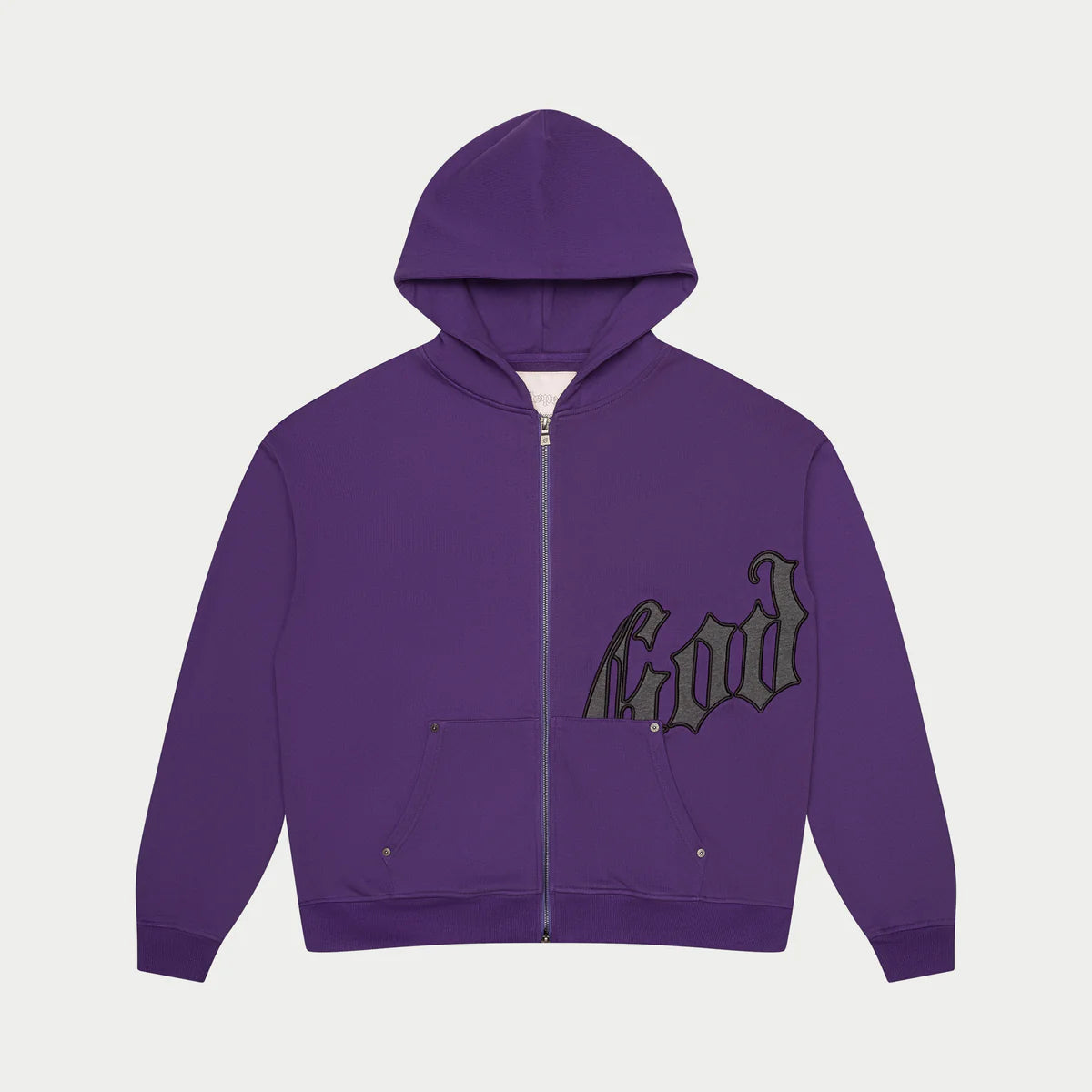 Godspeed 'OG Logo' Purple & Grey Hoodie