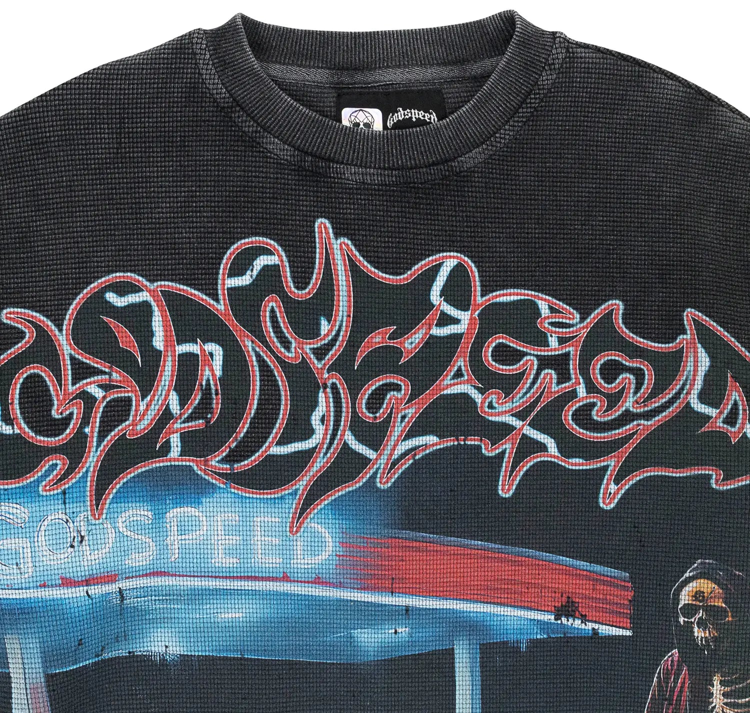 Godspeed 'Pit Stop' Grey Wash LS Thermal