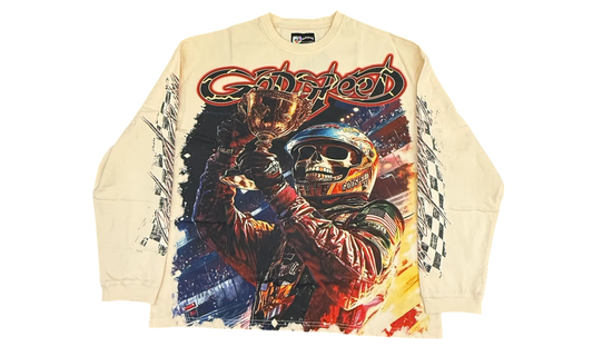 Godspeed 'Podium Dreams' Bone LS Tee