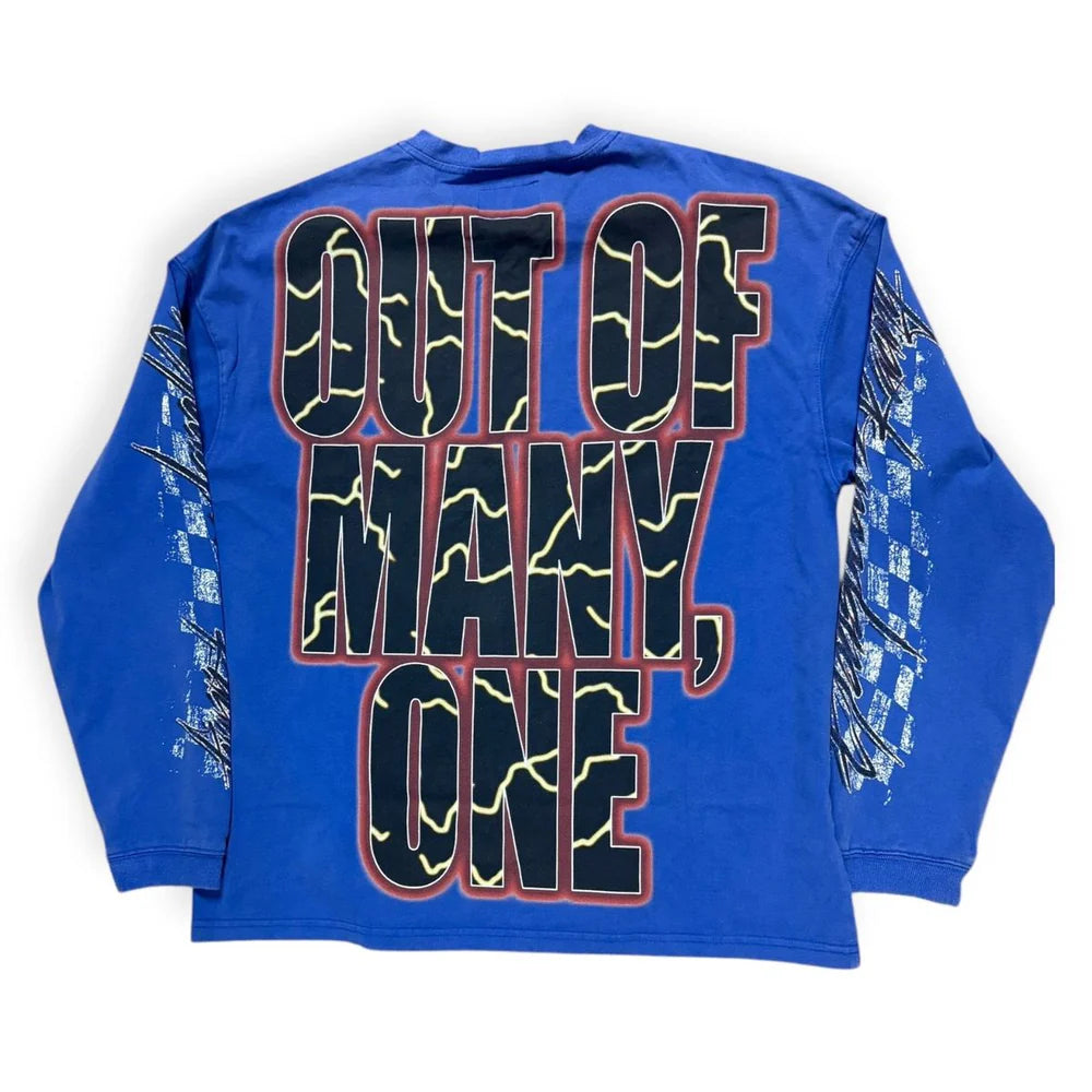 Godspeed 'Podium Dreams' Royal Blue LS Tee