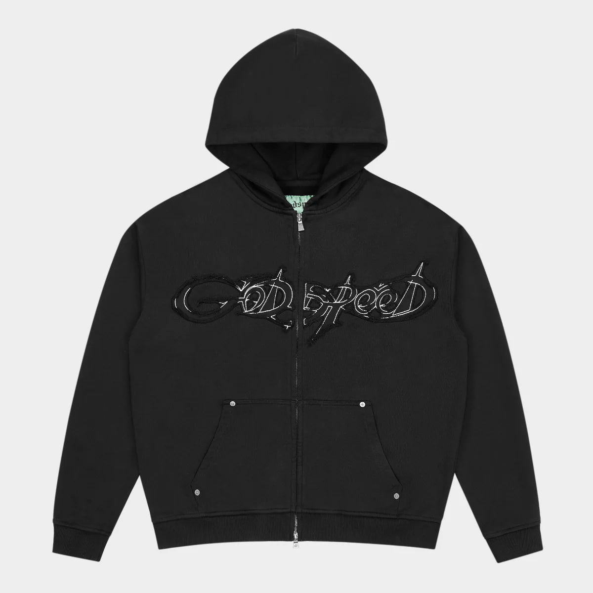 Godspeed 'Raw Import' Black Hoodie