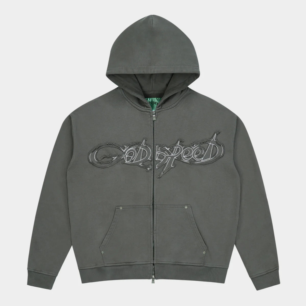 Godspeed 'Raw Import' Grey Hoodie