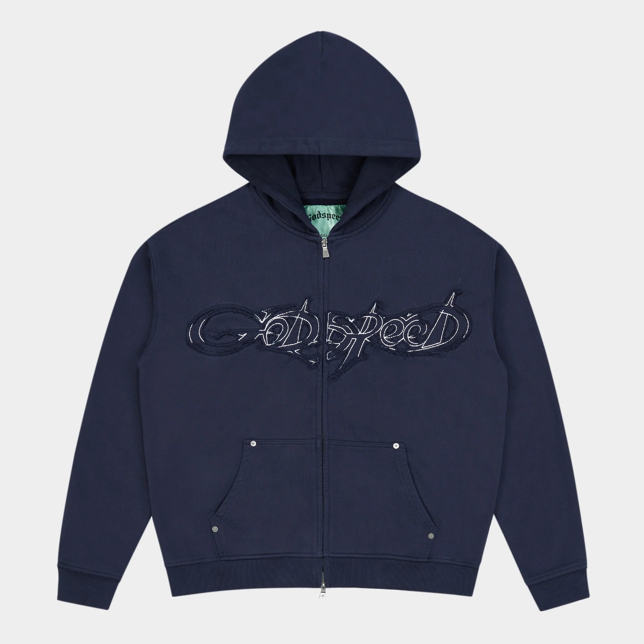 Godspeed 'Raw Import' Navy Hoodie