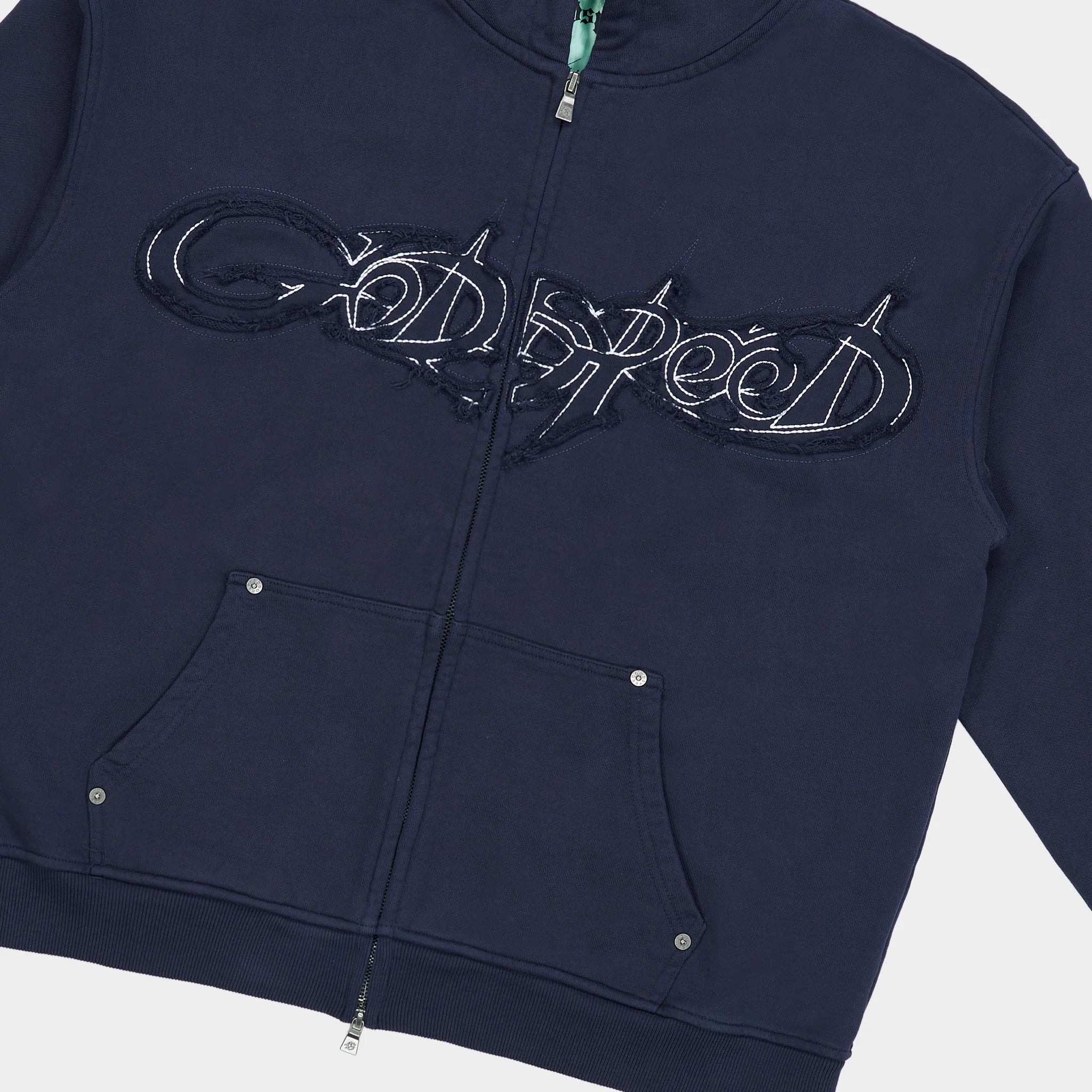 Godspeed 'Raw Import' Navy Hoodie