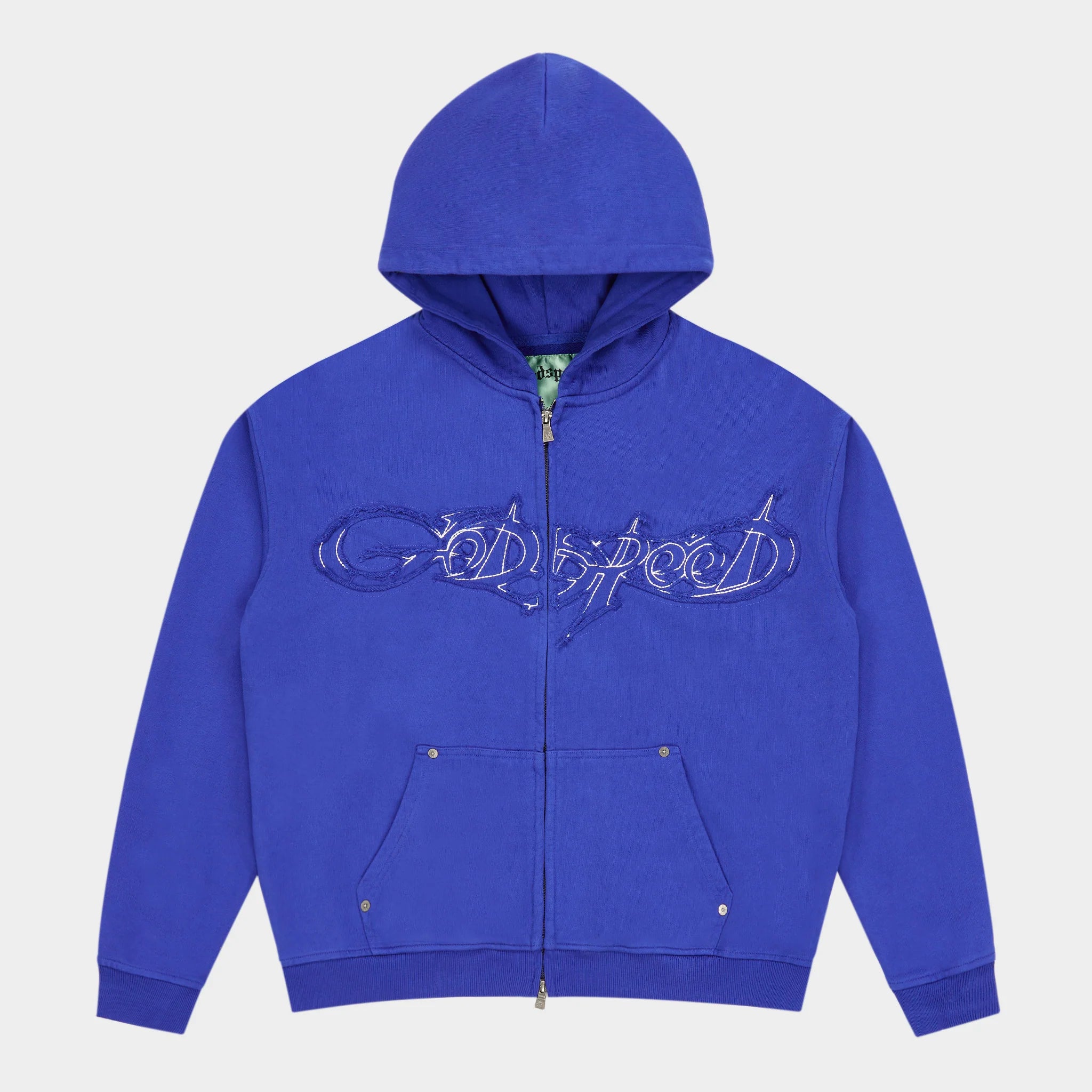 Godspeed 'Raw Import' Royal Blue Hoodie