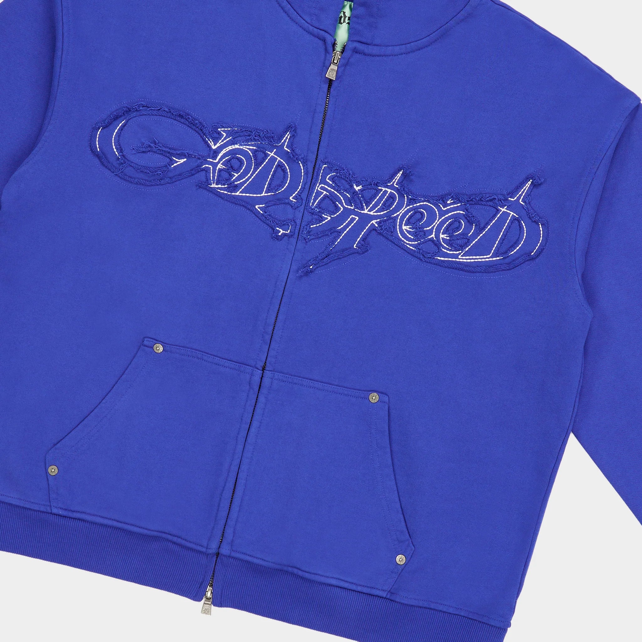 Godspeed 'Raw Import' Royal Blue Hoodie