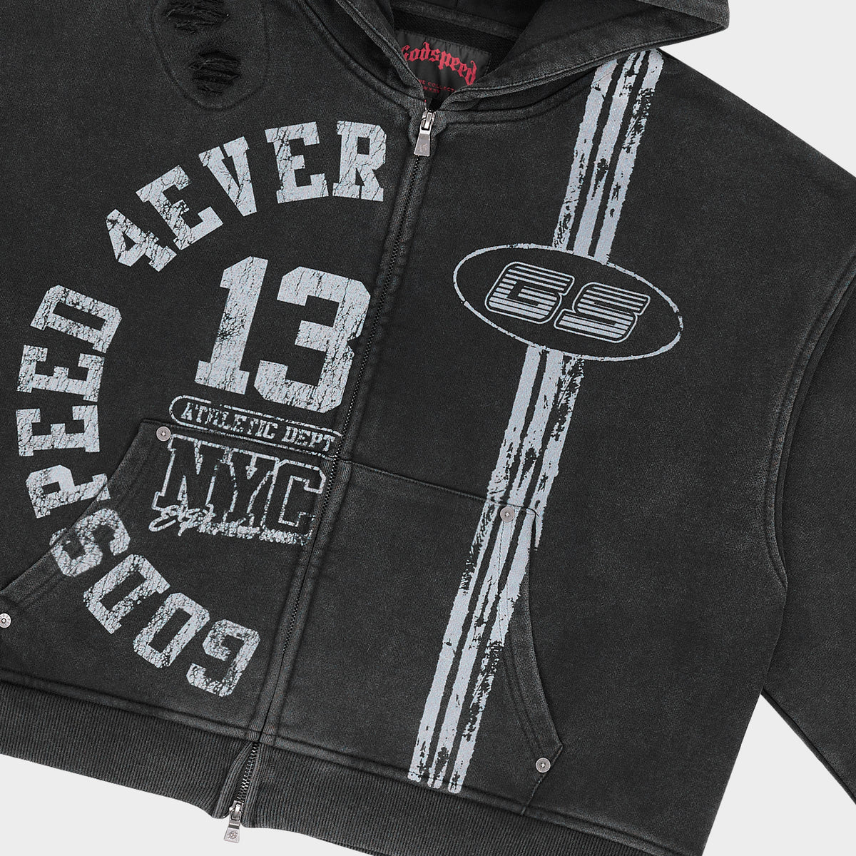 Godspeed 'Roadster' Black Hoodie