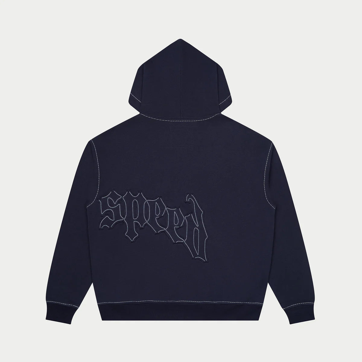 Godspeed 'Stitched' OG Logo Navy Hoodie