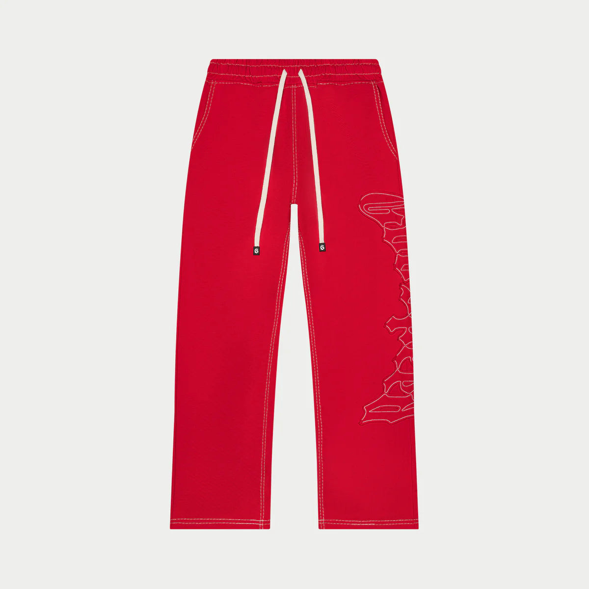 Godspeed 'Stitched' OG Logo Red Sweats