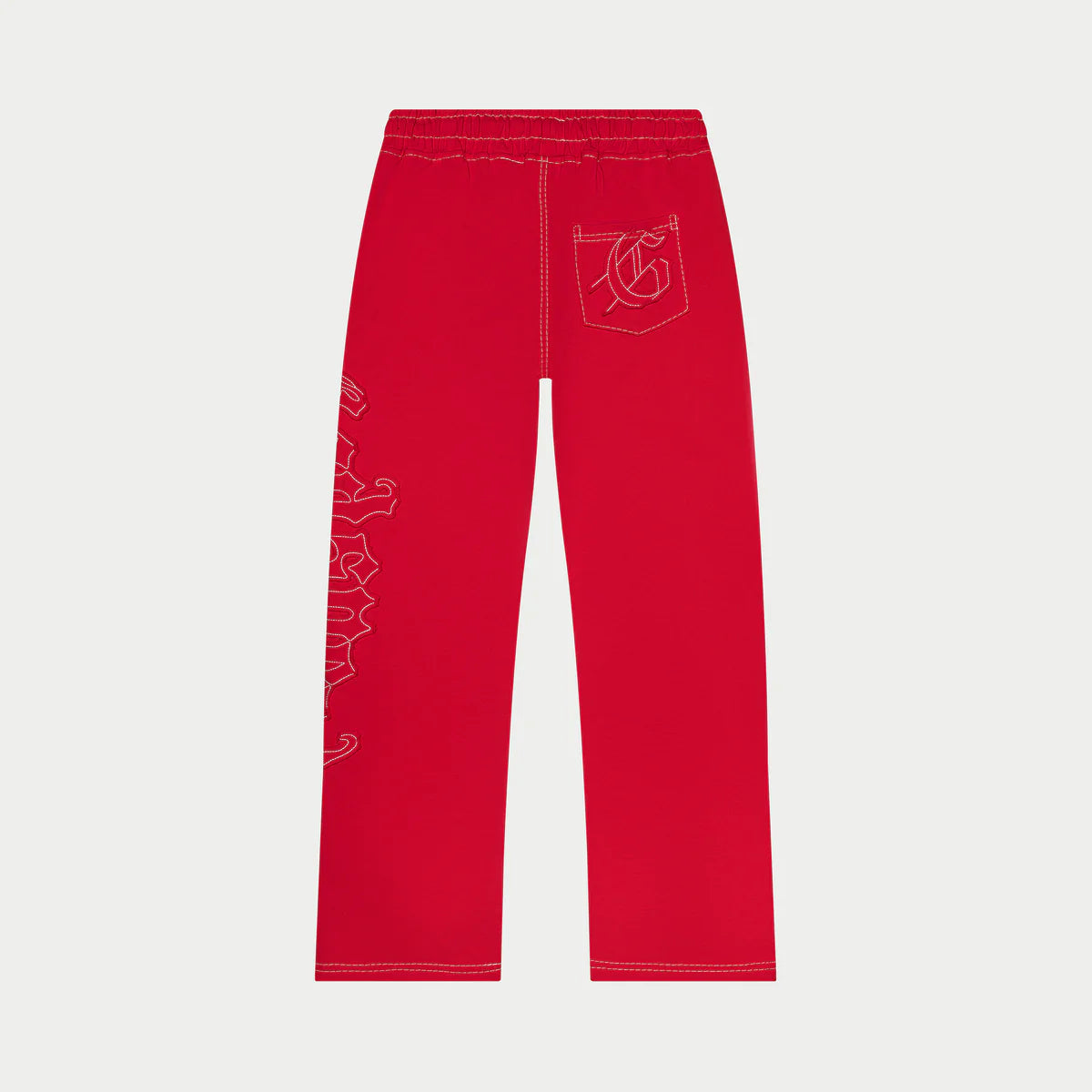 Godspeed 'Stitched' OG Logo Red Sweats
