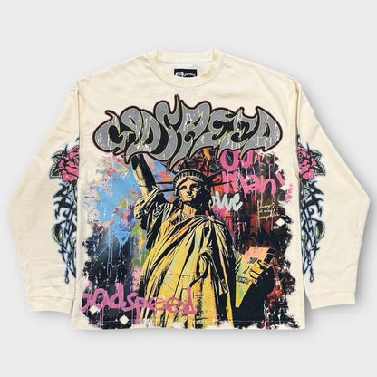 Godspeed 'Vandal' LS Bone Tee