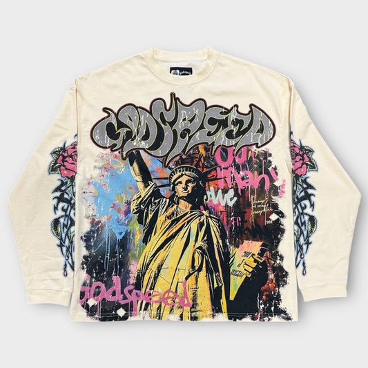 Godspeed 'Vandal' LS Bone Tee