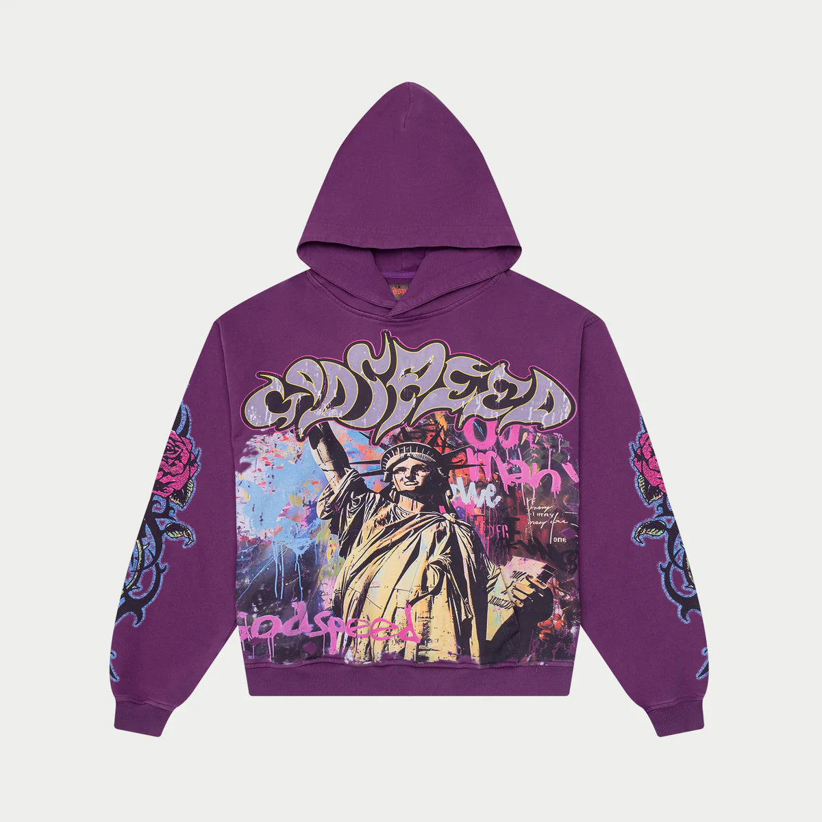 Godspeed 'Vandal' Purple Hoodie
