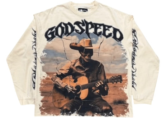 Godspeed 'Virtuoso' Bone LS Tee