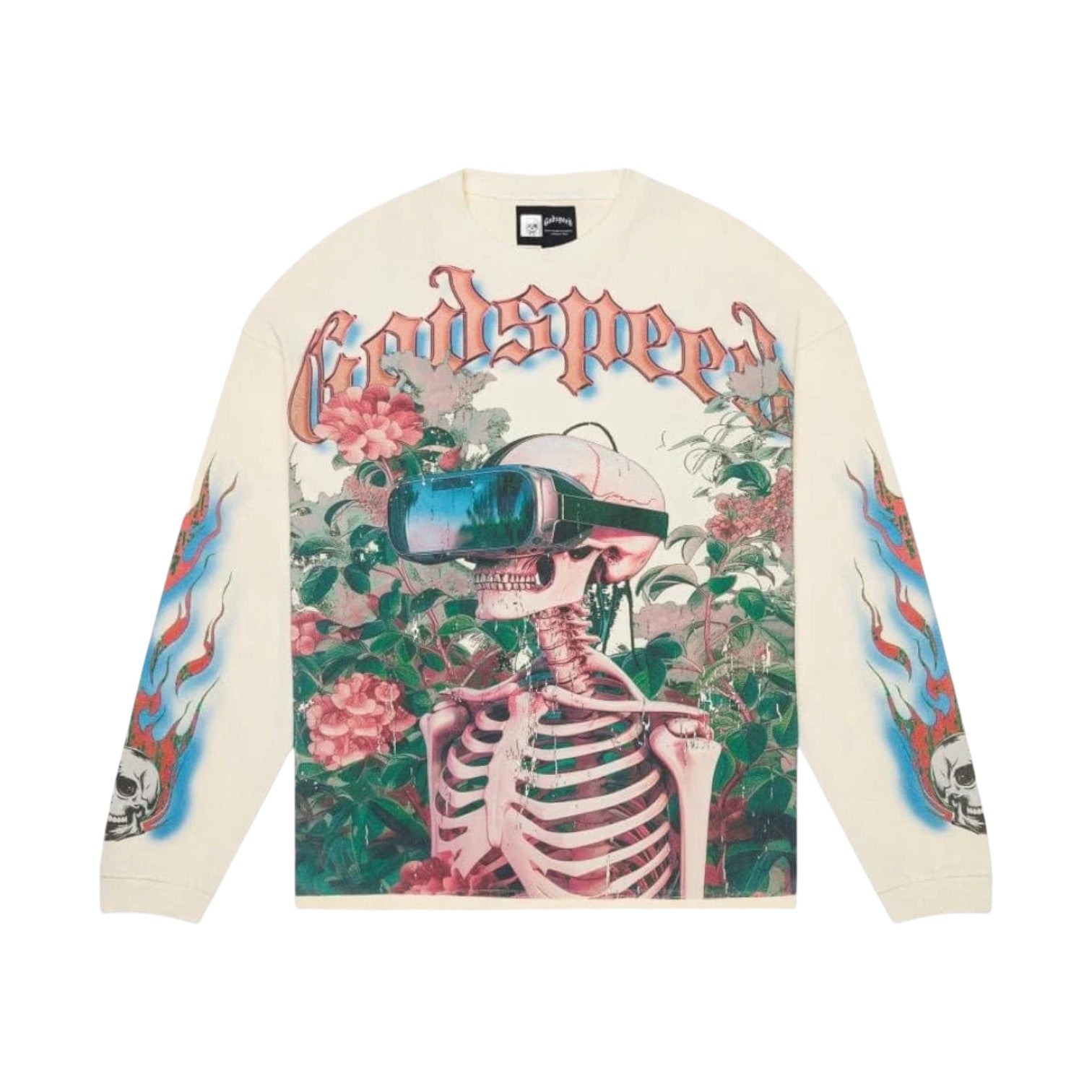 Godspeed 'Vision Flowers' Cream LS Thermal