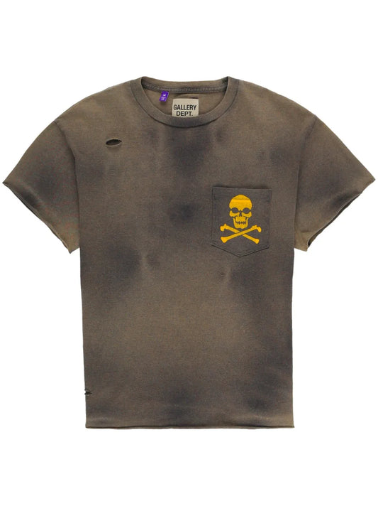 Gallery Dept "Skull" Grey Tee