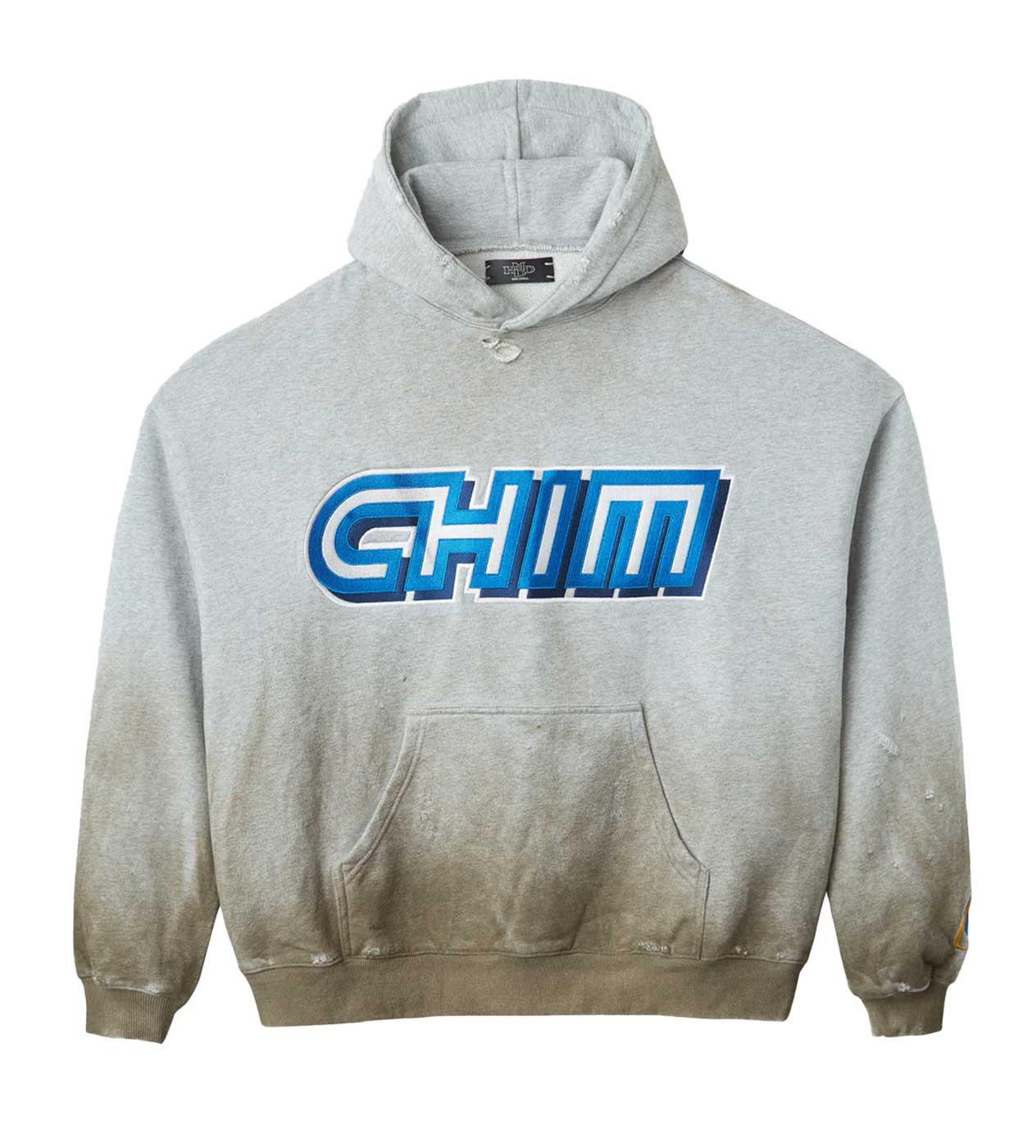 HMDD 'Chimstone' Dirty Grey Hoodie