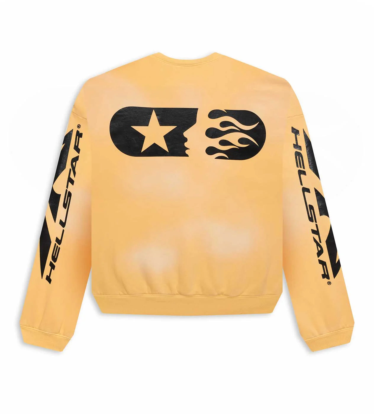 Hellstar Yellow Sports Crewneck