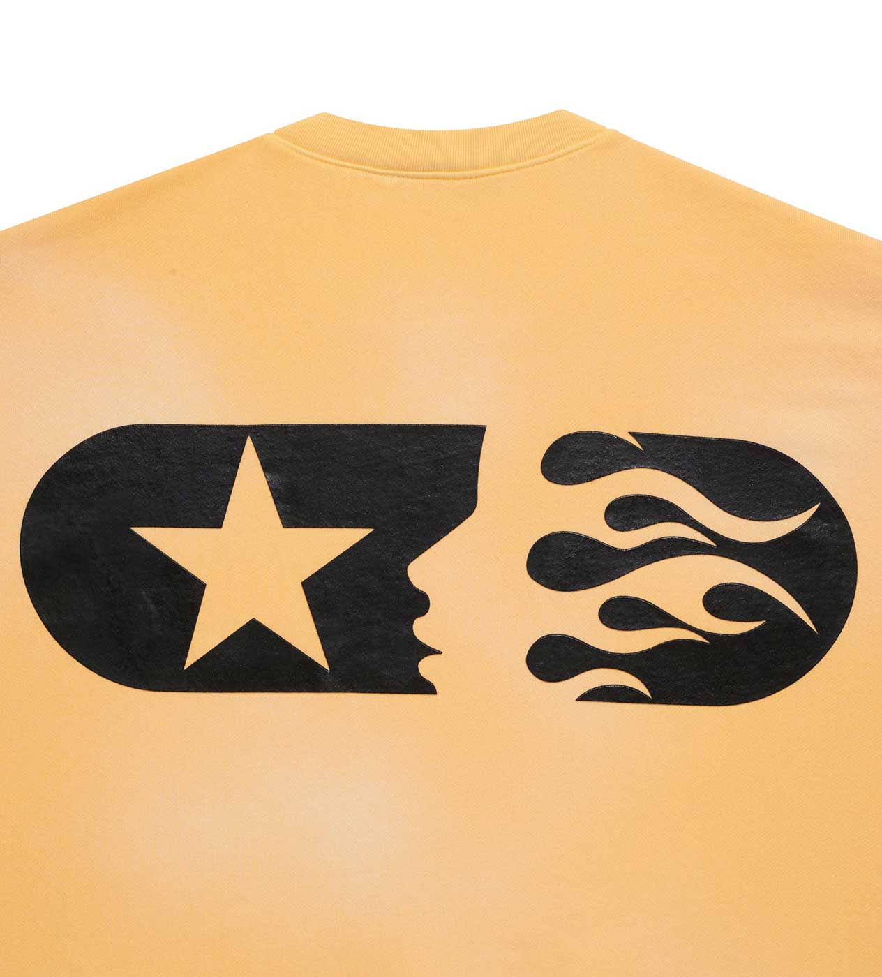 Hellstar Yellow Sports Crewneck